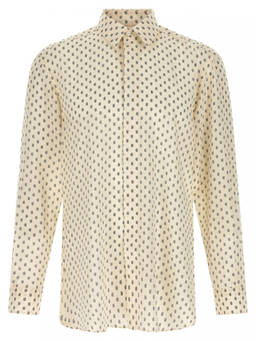 Tom Ford - Beige Paisley Print Shirt