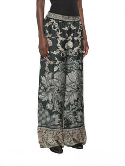 Pierre-Louis Mascia - Black Printed Elasticated Pant (24)