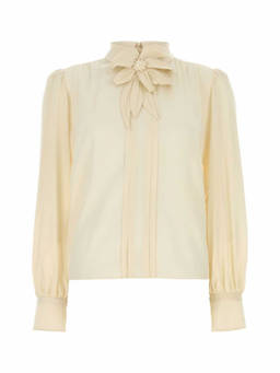 Valentino - Yellow Regular Embroidered Shirt (M)