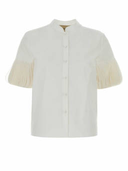 Valentino - White Regular Embroidered Shirt (M)