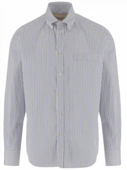 Valentino - Grey Striped Shirt