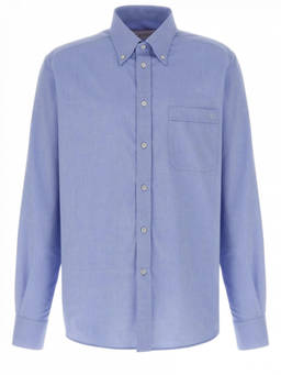 Valentino - Blue Cotton Shirt