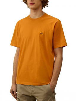 C.P. Company - Orange Crew Neck T-Shirt (M)