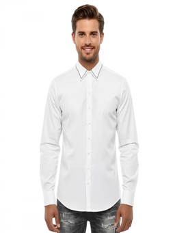 Dsquared2 - White Slim Solid Shirt