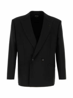 Zegna - Black Peaked Lapel Blazer
