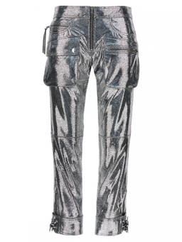 Isabel Marant - Silver Slim Cargos Pant (28)