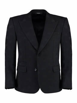 Dolce&Gabbana - Black Peaked Lapel Blazer (40)