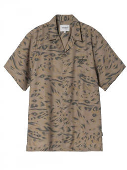Carhartt WIP - Brown Animal Print Shirt