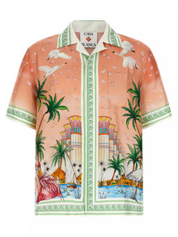 Casablanca - Multicolour Relaxed Printed Shirt