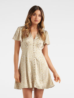 Forever New - Reece Flutter Sleeve Mini Dress