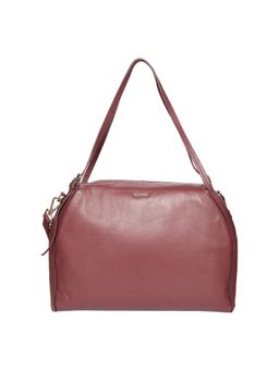 Sassora - Genuine Leather Cherry Women Satchel Bag