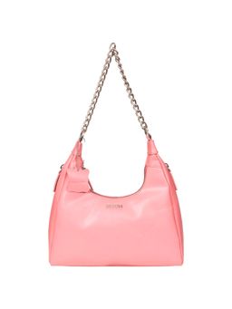 Sassora - Genuine Leather Pink Women Shoulder Bag