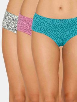 Zivame - Low Rise Full Coverage Hipster Panty (pack Of 3)