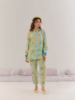 172 Threads - Sea Green Bloom Co-Ord (Set of 2)