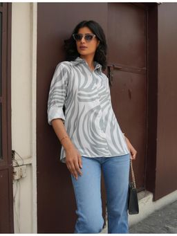 Golden Mirror Fashion - Zorica Shirt - Grey