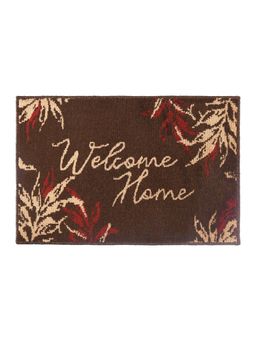 Saral Home - Welcome Door Mat Brown
