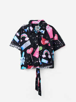 The Souled Store - Official Powerpuff Girls: Sugar Girls Cotton Shirt