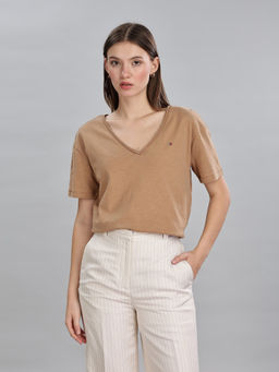 Tommy Hilfiger - Women Beige T-Shirt