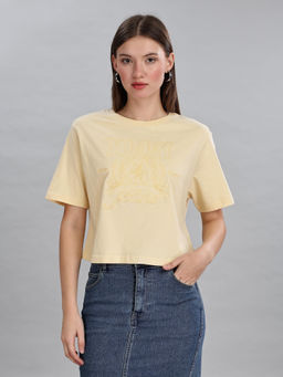 Tommy Hilfiger - Women Yellow T-Shirt