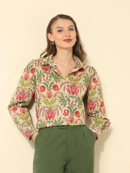 U.S. POLO ASSN. - Regular Fit Floral Printed Shirt
