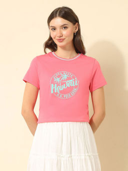 U.S. POLO ASSN. - Regular Fit Brand Printed T-Shirt