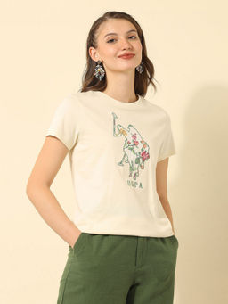 U.S. POLO ASSN. - Regular Fit Applique T-Shirt