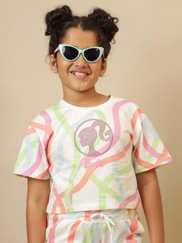 Kidsville - Official Barbie Graphic Printed Pure Cotton Boxy Fit T-Shirt