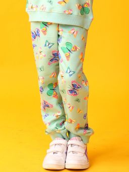 ANTHRILO - Green Printed Joggers