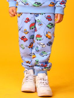 ANTHRILO - Blue Printed Joggers