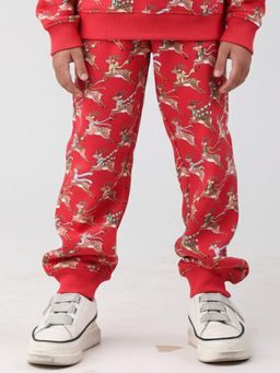 ANTHRILO - Red Printed Joggers