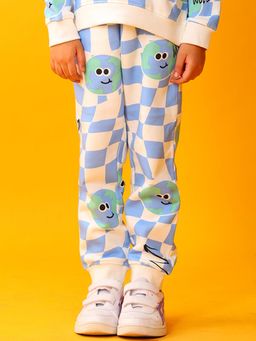 ANTHRILO - Blue Printed Joggers