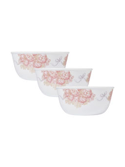 Corelle - Asia Collection Gold Series Peony Bouquet 828ml Curry Bowl Pack of 3
