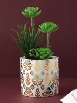 Tayhaa - Mandala Print Ceramic Planter