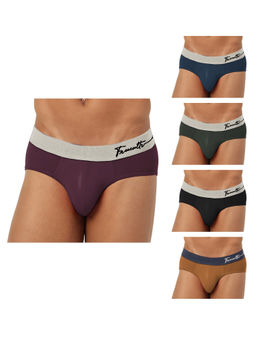 FREECULTR - Mens Underwear Anti Chaffing Sweat-proof Micromodal Briefs (Pack of 5)