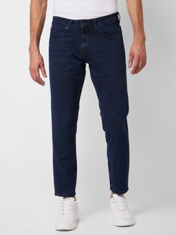 Spykar - Mid Rise Slim Fit Blue Jeans for Men