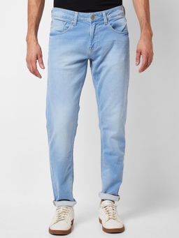 Spykar - Low Rise Super Slim Fit Blue Jeans for Men