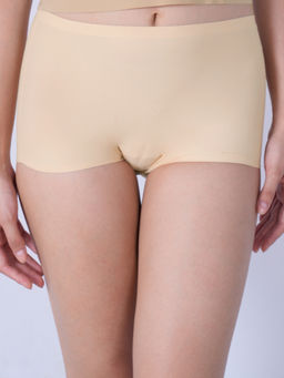SOIE - Nude Seamless Full Coverage Boy Shorts with No Visible Panty Line
