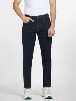 Jack & Jones - Dark Blue Low Rise Glenn Slim Fit Jeans