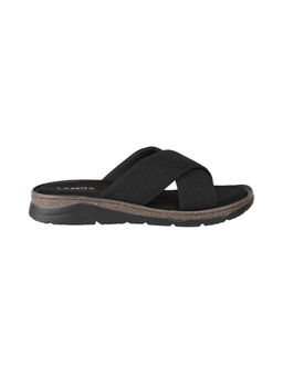 LAZERA SHOES - Women'S Comfort Cross Strap Black Flats