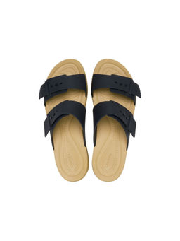 D'Shoe Lounge - Black Brooklyn Buckle Sandal