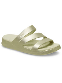 D'Shoe Lounge - Getaway Metallic Strappy Sandal