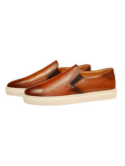 SHUTIQ - Burnished Tan Sneakers
