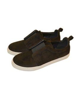SHUTIQ - Cocoa Low Top Brown Sneakers