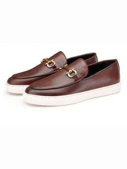 SHUTIQ - Darla Cocoa Brown Sneakers