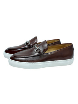SHUTIQ - Darla Cocoa Sterling Brown Sneakers