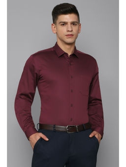 Louis Philippe - Men Maroon Shirt