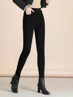 Outzidr - Black Skinny Fit Pant