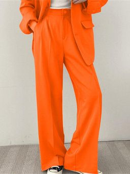 Outzidr - Orange Tailored Trouser