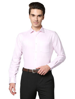 Park Avenue - Men Medium Pink Shirt