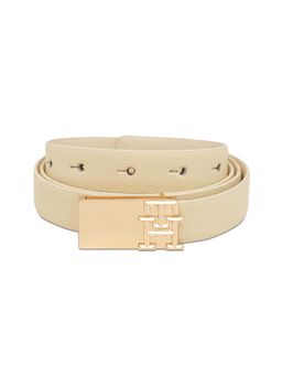 Tommy Hilfiger - Womens Leather Belt Devona - Ivory